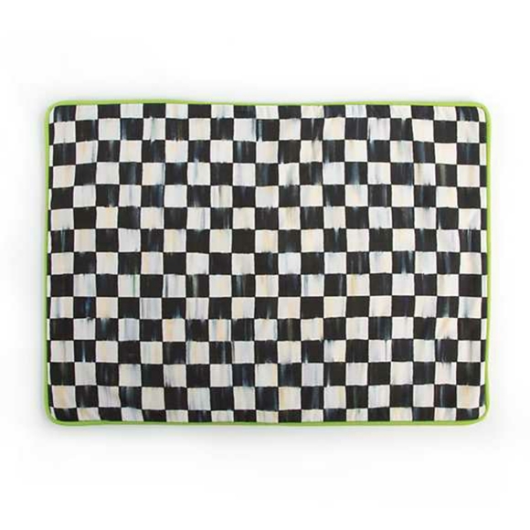 MACKENZIE-CHILDS COURTLY CHECK & STRIPE PLACEMENT - Picture 2 of 10